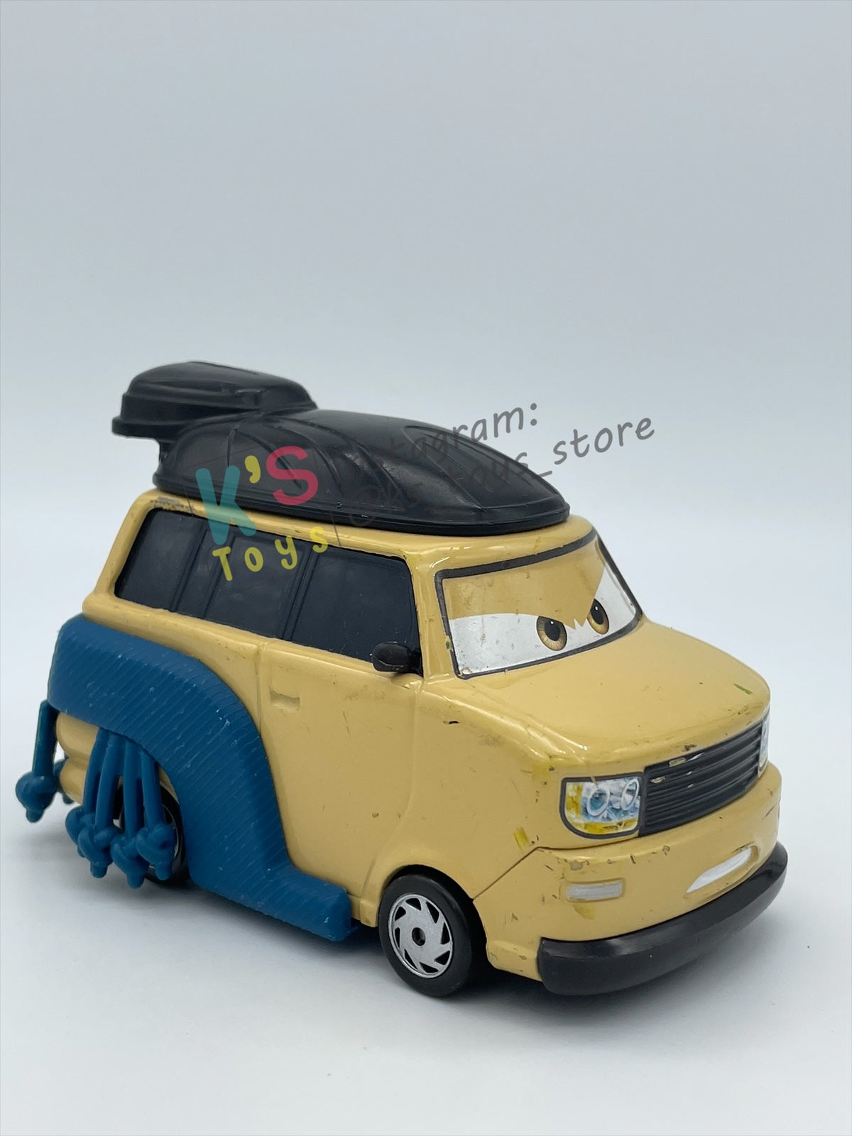 PRE-OWNED / LOOSE DISNEY PIXAR CARS - "PINION TANAKA" CARS 2 SERIES - PLAYED IN GOOD CONDITION - READ DESCRIPTION!!!!!!!!!!