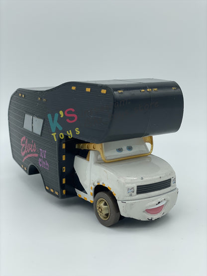 PRE-OWNED / LOOSE DISNEY PIXAR CARS - "ELVIS RV" CARS 1 PISTON CUP SERIES - PLAYED IN GOOD CONDITION - READ DESCRIPTION!!!!!!!!!!