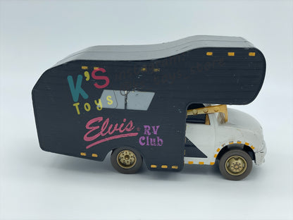 PRE-OWNED / LOOSE DISNEY PIXAR CARS - "ELVIS RV" CARS 1 PISTON CUP SERIES - PLAYED IN GOOD CONDITION - READ DESCRIPTION!!!!!!!!!!