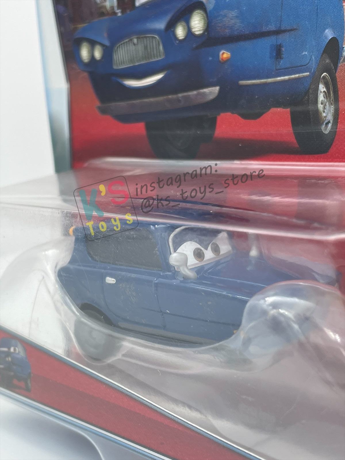 DISNEY PIXAR CARS BY MATTEL 1:55, "TOMBER" - PARIS PARTS MARKET SERIES - BNIP