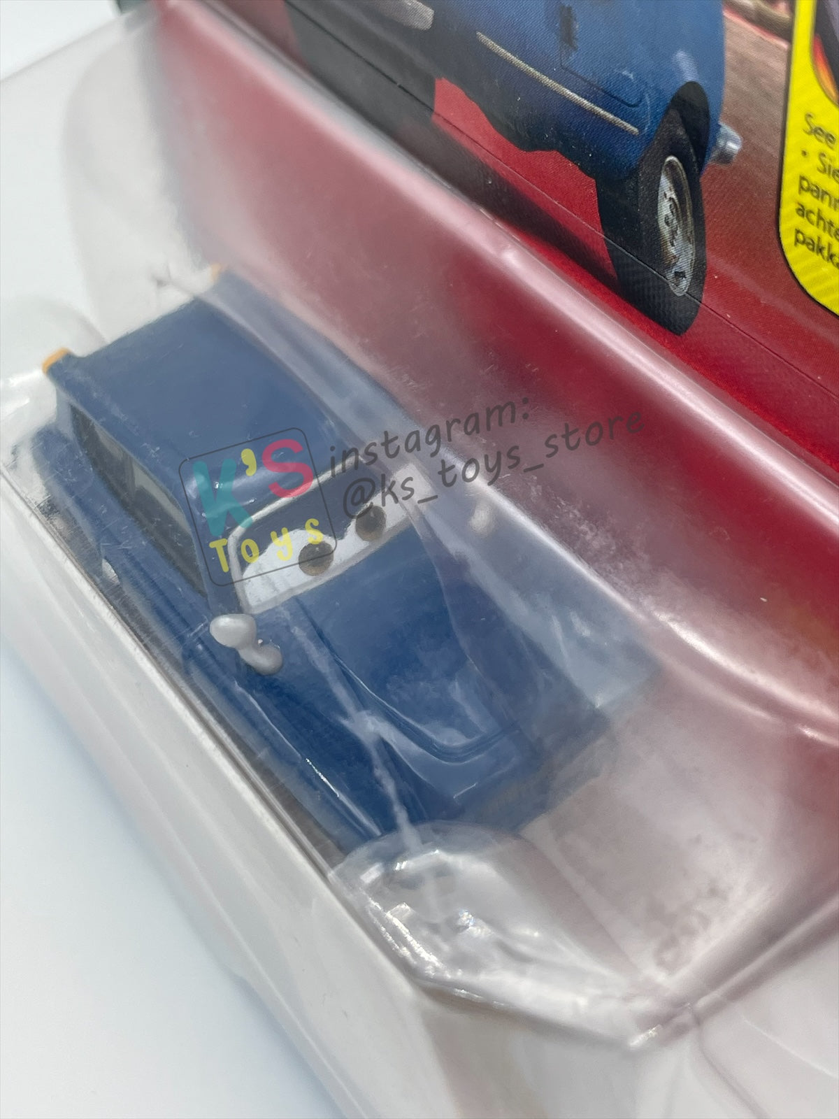 DISNEY PIXAR CARS BY MATTEL 1:55, "TOMBER" - PARIS PARTS MARKET SERIES - BNIP