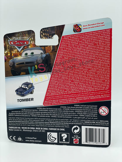 DISNEY PIXAR CARS BY MATTEL 1:55, "TOMBER" - PARIS PARTS MARKET SERIES - BNIP