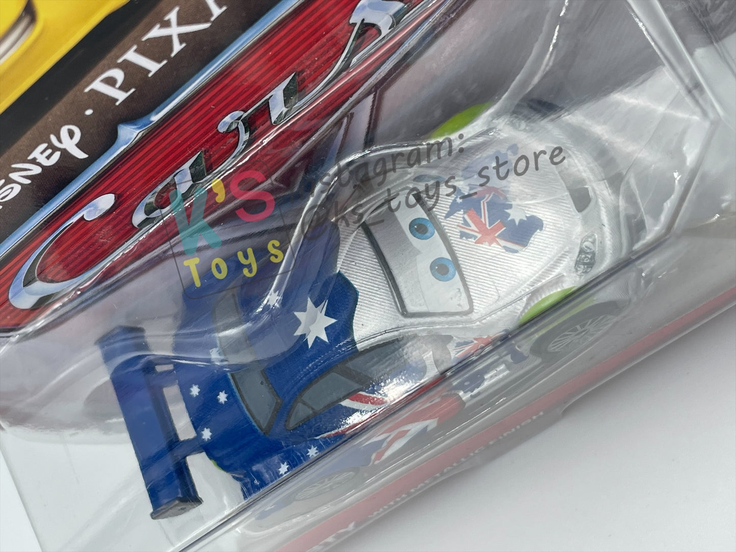 DISNEY PIXAR CARS BY MATTEL 1:55, "FROSTY WITH METALLIC FINISH" - METALLIC DECO SILVER SERIES - BNIP