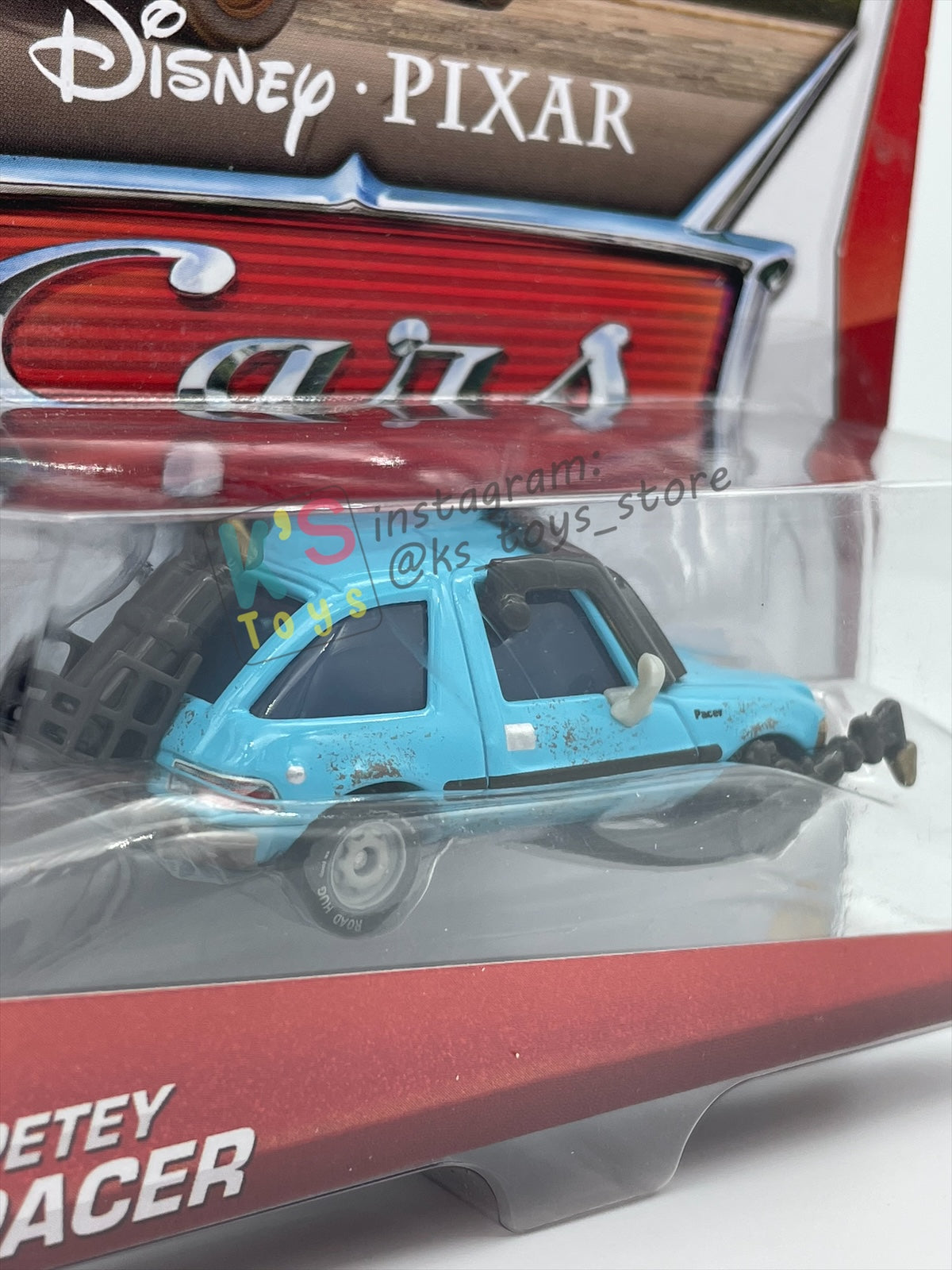 DISNEY PIXAR CARS BY MATTEL 1:55, PETEY PACER - LEMONS SERIES - BNIP