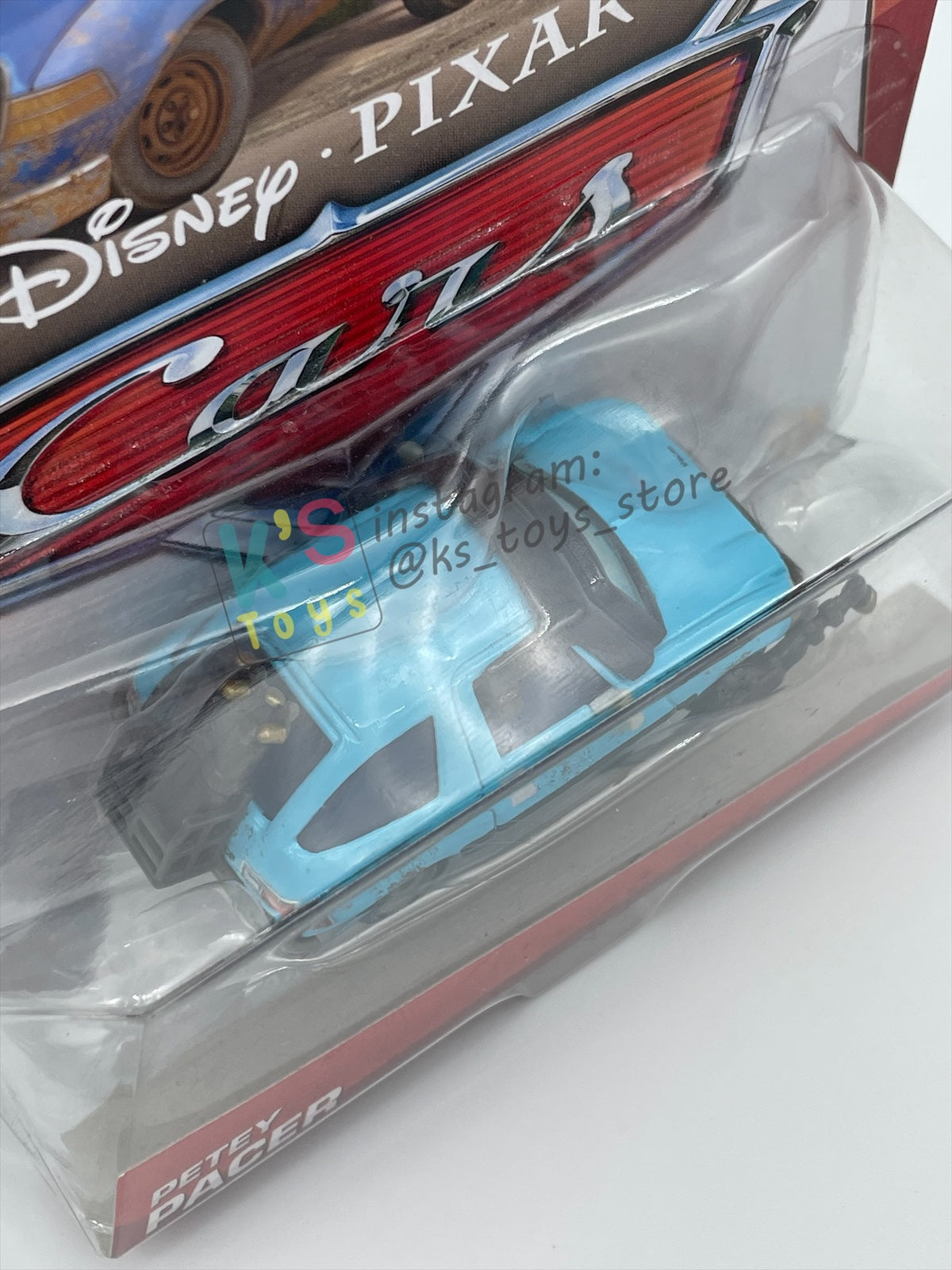 DISNEY PIXAR CARS BY MATTEL 1:55, PETEY PACER - LEMONS SERIES - BNIP