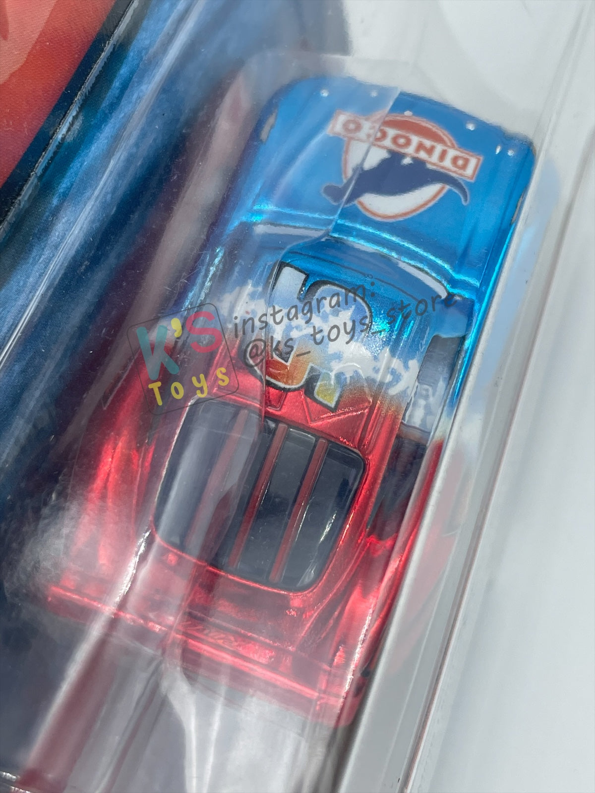 RARE DISNEY PIXAR CARS BY MATTEL 1:55, "METALLIC FINISH TRANSFORMING LIGHTNING MCQUEEN" - DINOCO DAY DREAM SUPERCHASE SERIES - BNIP