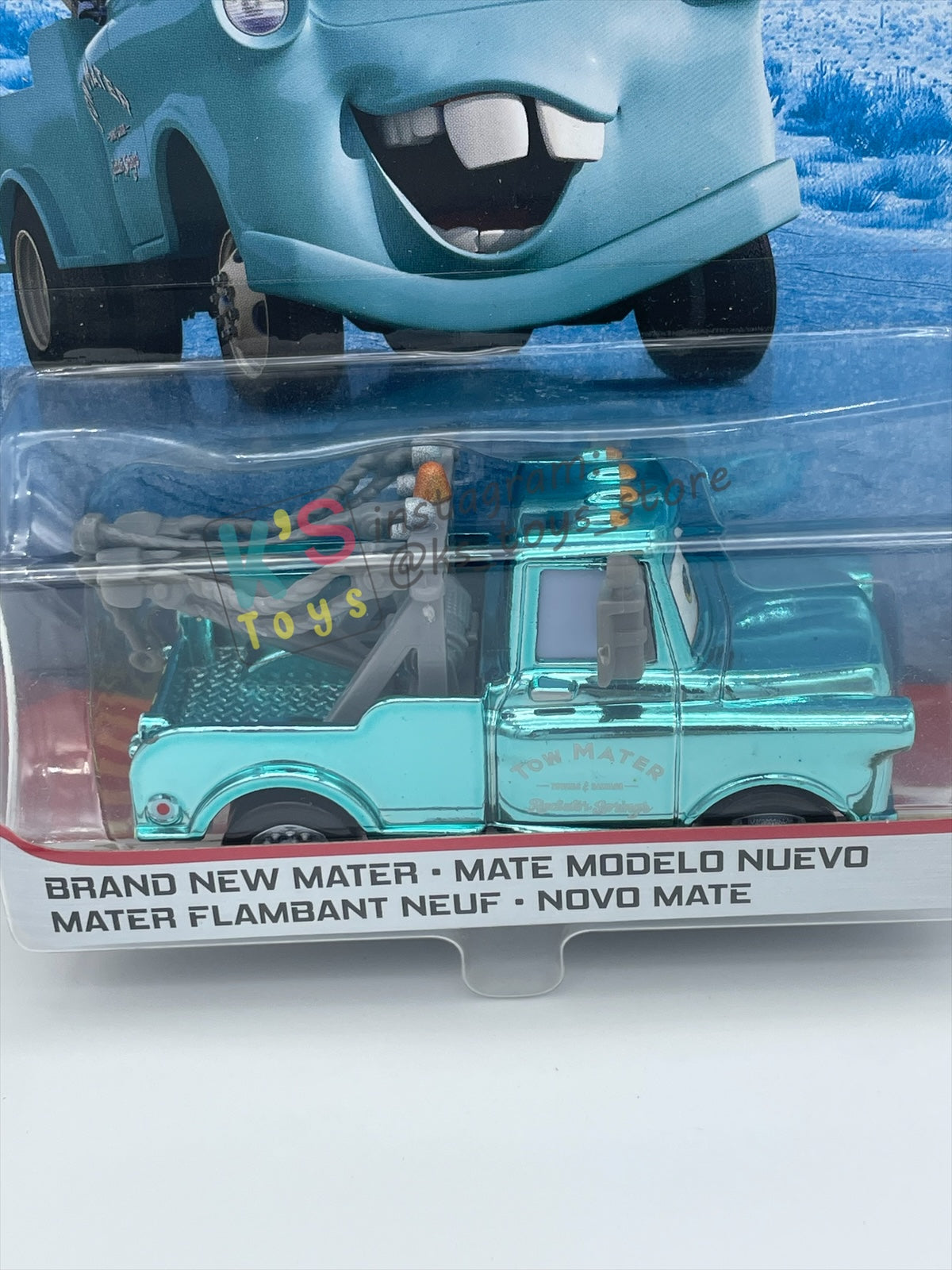 DISNEY PIXAR CARS BY MATTEL 1:55, "METALLIC BRAND NEW MATER" - SCAVENGER HUNT SERIES - BNIP