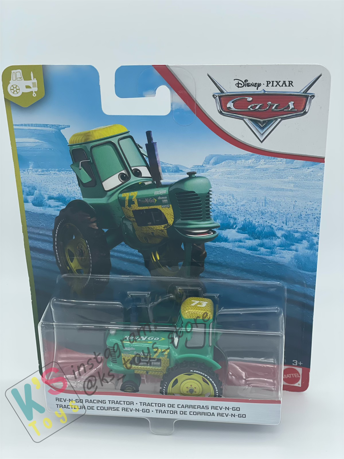 Bundle of 10 "Tractors" Disney Pixar Cars by Mattel - BNIP