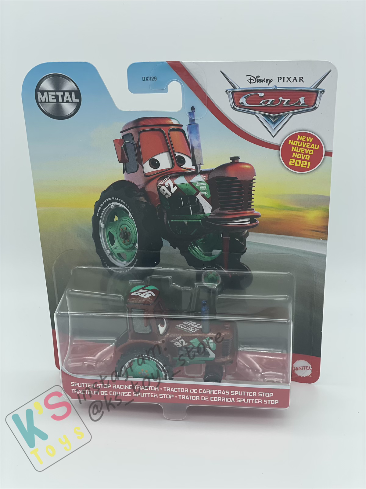 Bundle of 10 "Tractors" Disney Pixar Cars by Mattel - BNIP