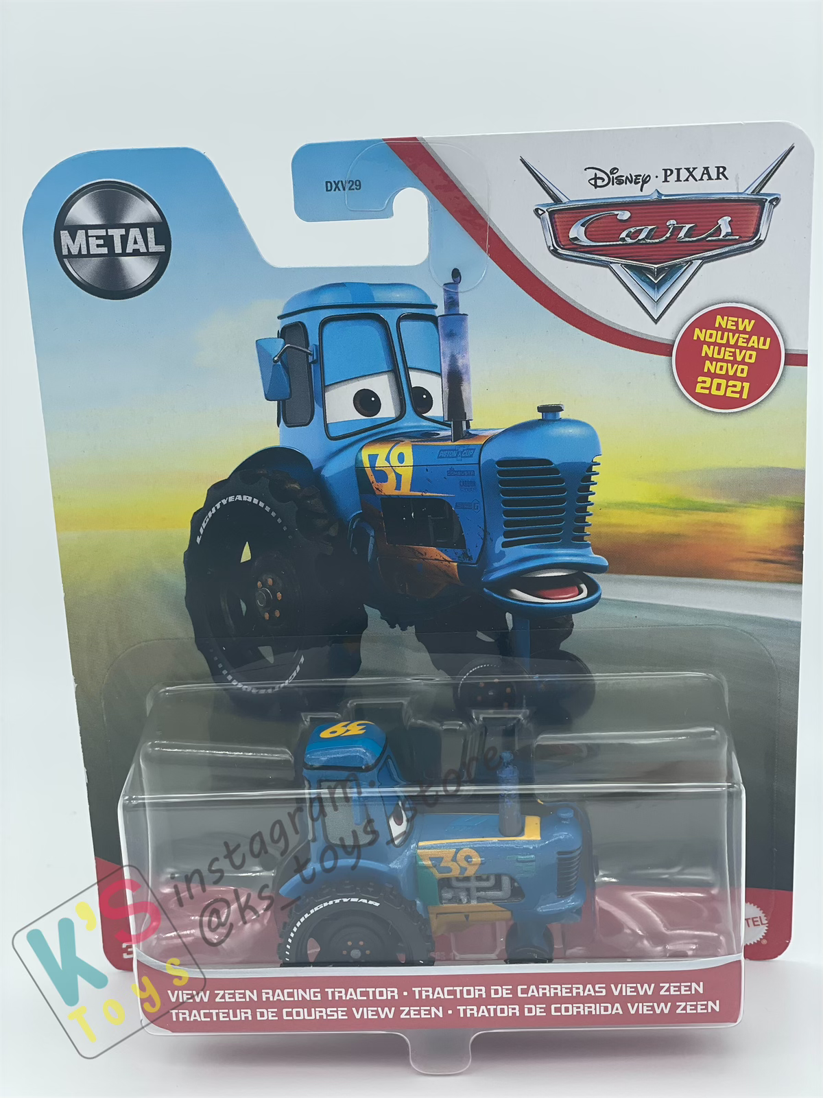 Bundle of 10 "Tractors" Disney Pixar Cars by Mattel - BNIP