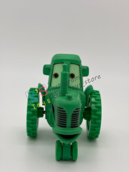 PRE-OWNED / LOOSE DISNEY PIXAR CARS 1:55 BY MATTEL - "GHOST TRACTOR" CARS ON THE ROAD LIGHTS OUT - MINT CONDITION