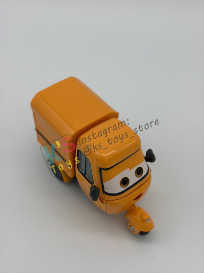 PRE-OWNED / LOOSE DISNEY PIXAR CARS 1:55 BY MATTEL - "SAL MACHIANI (VARIANT)" CARS ALLINOL BLOWOUT - MINT CONDITION