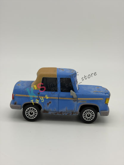 PRE-OWNED / LOOSE DISNEY PIXAR CARS 1:55 BY MATTEL - "OTIS (VARIANT)" CARS 2 - NEAR  MINT CONDITION