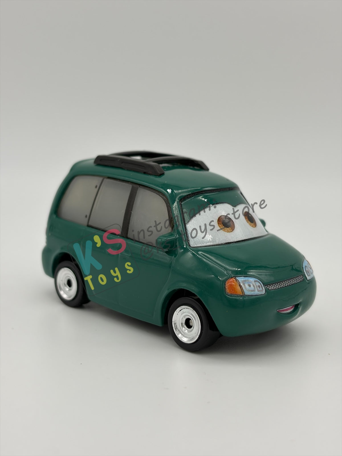 PRE-OWNED / LOOSE DISNEY PIXAR CARS 1:55 BY MATTEL - "COLIN BOHREV" CARS 2 - NEAR MINT CONDITION