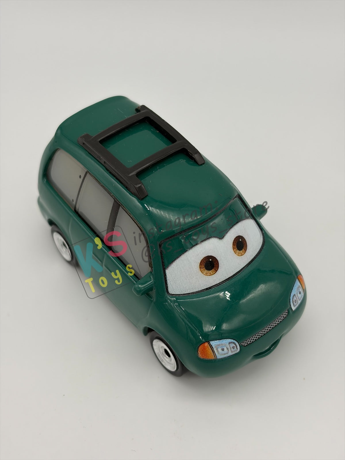 PRE-OWNED / LOOSE DISNEY PIXAR CARS 1:55 BY MATTEL - "COLIN BOHREV" CARS 2 - NEAR MINT CONDITION