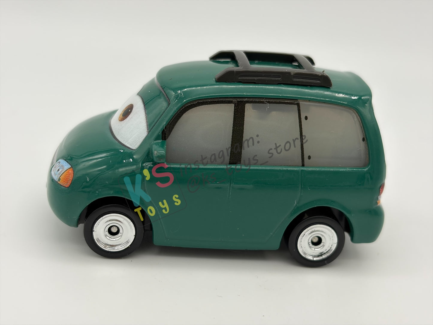 PRE-OWNED / LOOSE DISNEY PIXAR CARS 1:55 BY MATTEL - "COLIN BOHREV" CARS 2 - NEAR MINT CONDITION