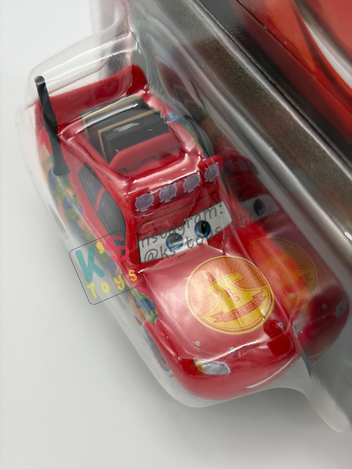 DISNEY PIXAR CARS BY MATTEL 1:55, "CRYPTID BUSTER LIGHTNING MCQUEEN" - 2026 RE-RELEASED 20TH ANNIVERSARY CARD - BNIP