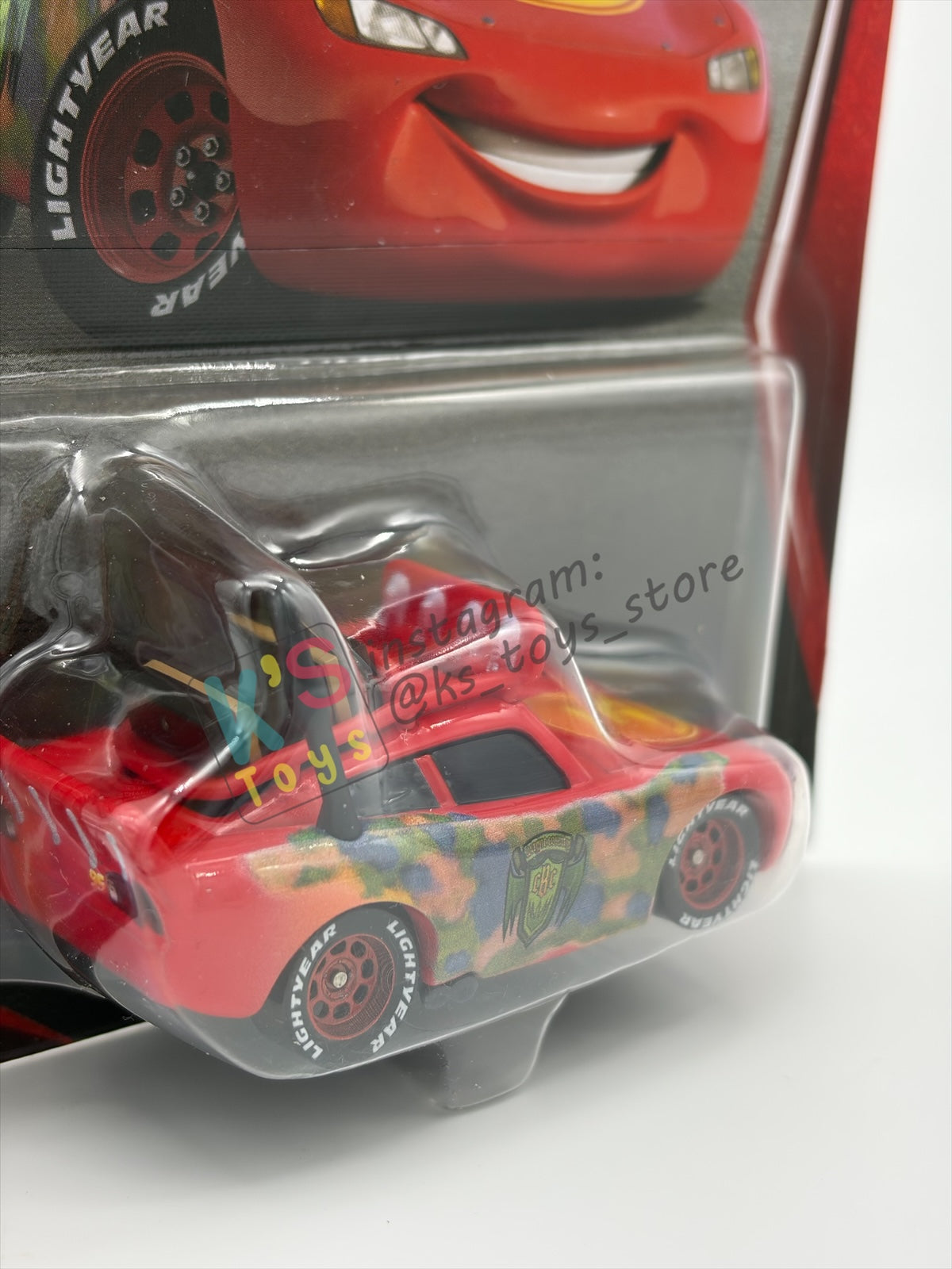 DISNEY PIXAR CARS BY MATTEL 1:55, "CRYPTID BUSTER LIGHTNING MCQUEEN" - 2026 RE-RELEASED 20TH ANNIVERSARY CARD - BNIP