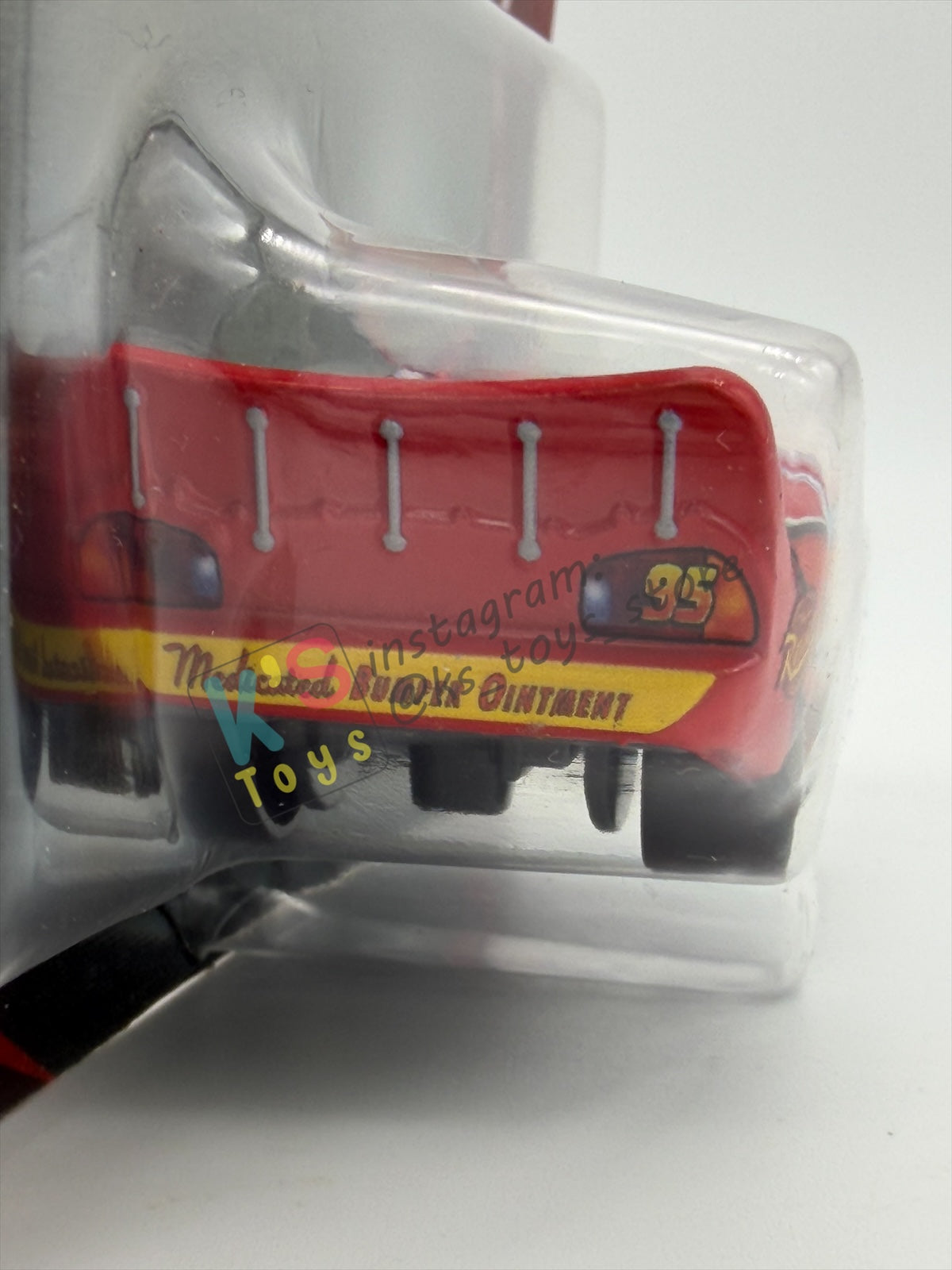 DISNEY PIXAR CARS BY MATTEL 1:55, "TRANSFORMING LIGHTNING MCQUEEN" - 2026 RE-RELEASED 20TH ANNIVERSARY CARD - BNIP