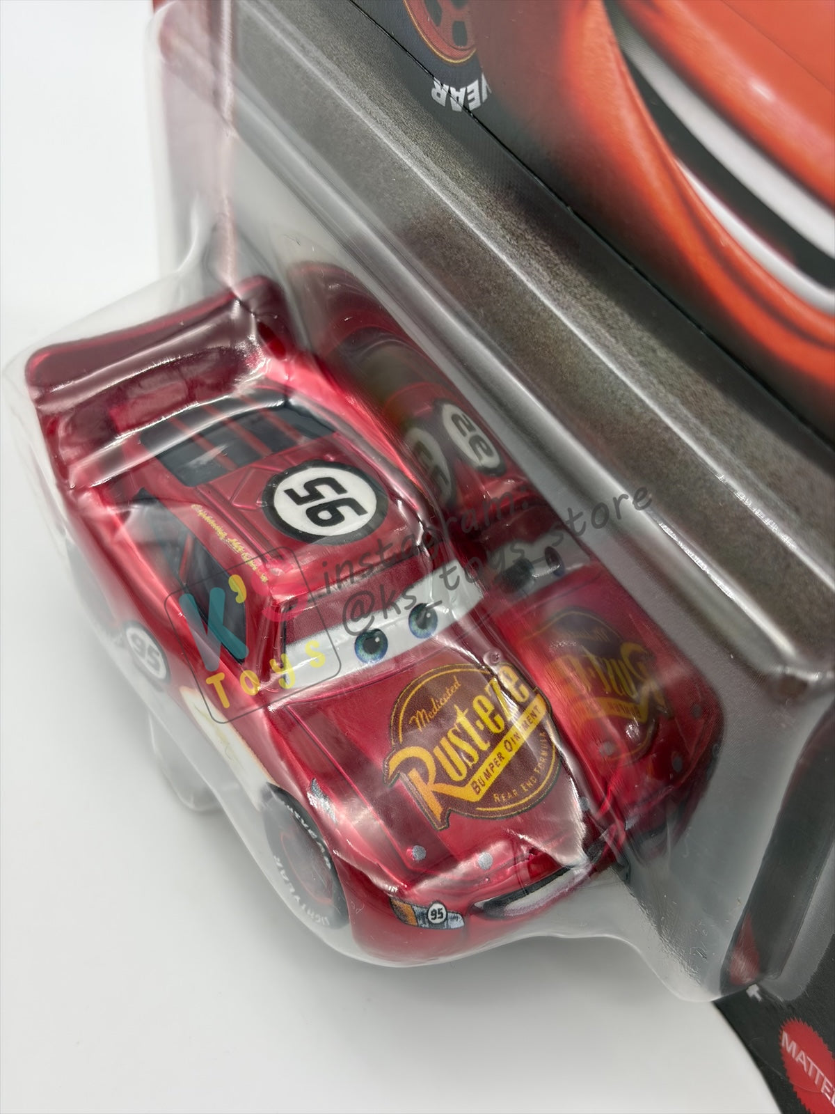 DISNEY PIXAR CARS BY MATTEL 1:55, "RADIATOR SPRINGS LIGHTNING MCQUEEN" - 2026 RE-RELEASED 20TH ANNIVERSARY CARD - BNIP