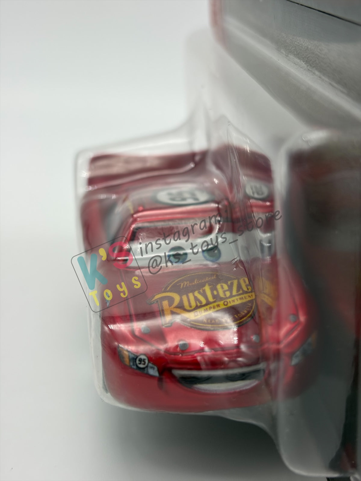 DISNEY PIXAR CARS BY MATTEL 1:55, "RADIATOR SPRINGS LIGHTNING MCQUEEN" - 2026 RE-RELEASED 20TH ANNIVERSARY CARD - BNIP