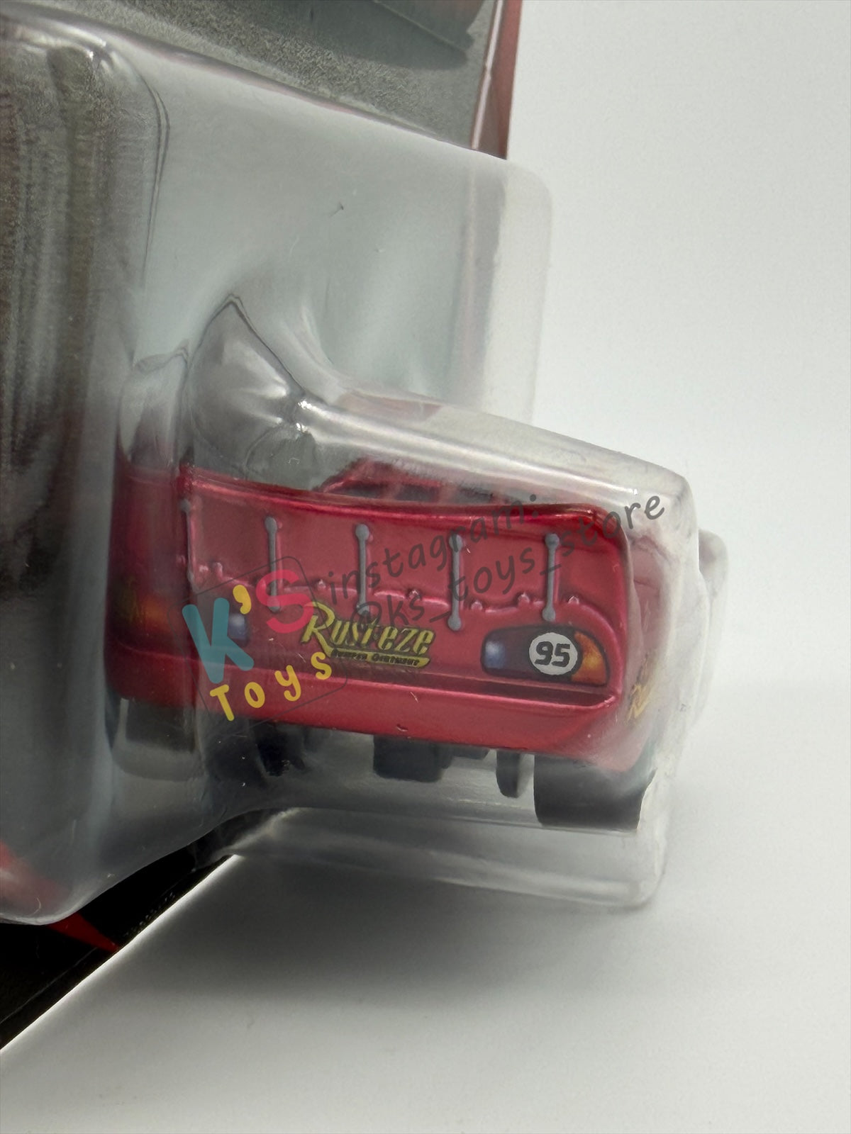 DISNEY PIXAR CARS BY MATTEL 1:55, "RADIATOR SPRINGS LIGHTNING MCQUEEN" - 2026 RE-RELEASED 20TH ANNIVERSARY CARD - BNIP