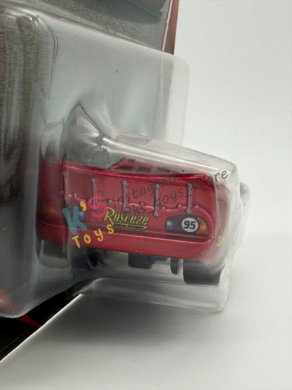 DISNEY PIXAR CARS BY MATTEL 1:55, "RADIATOR SPRINGS LIGHTNING MCQUEEN" - 2026 RE-RELEASED 20TH ANNIVERSARY CARD - BNIP