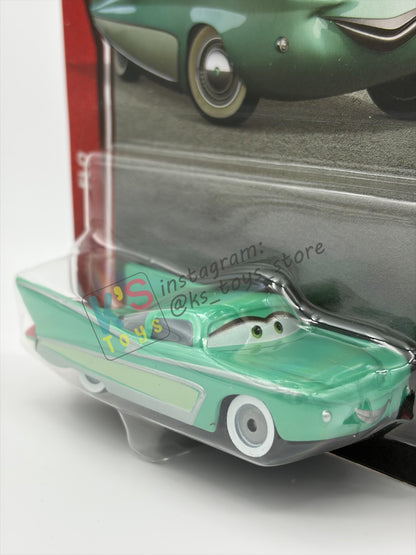 DISNEY PIXAR CARS BY MATTEL 1:55, "FLO" - 2026 RE-RELEASED 20TH ANNIVERSARY CARD - BNIP