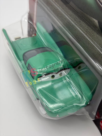 DISNEY PIXAR CARS BY MATTEL 1:55, "FLO" - 2026 RE-RELEASED 20TH ANNIVERSARY CARD - BNIP