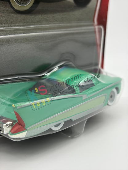 DISNEY PIXAR CARS BY MATTEL 1:55, "FLO" - 2026 RE-RELEASED 20TH ANNIVERSARY CARD - BNIP