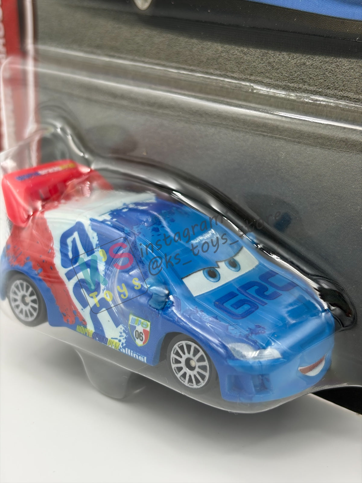 DISNEY PIXAR CARS BY MATTEL 1:55, "RAOULE CAROULE" - 2026 RE-RELEASED 20TH ANNIVERSARY CARD - BNIP