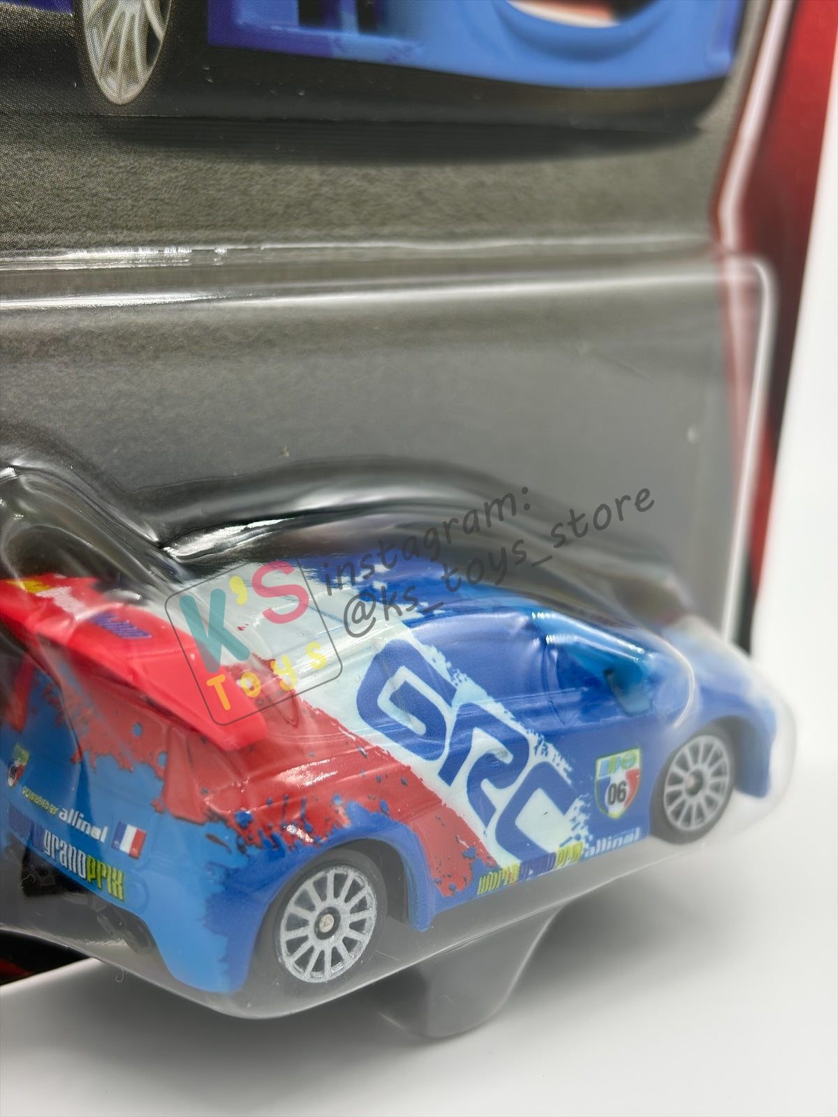 DISNEY PIXAR CARS BY MATTEL 1:55, "RAOULE CAROULE" - 2026 RE-RELEASED 20TH ANNIVERSARY CARD - BNIP