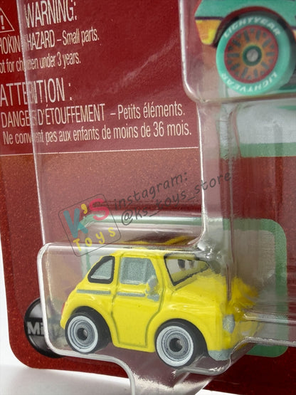 MINI RACERS DISNEY PIXAR CARS 3-PACK "RACE TO CELEBRATE LIGHTNING MCQUEEN / LUGI / RACE TO CELEBRATE SNOT ROD"- 2026 NEW RELEASE - BNIP