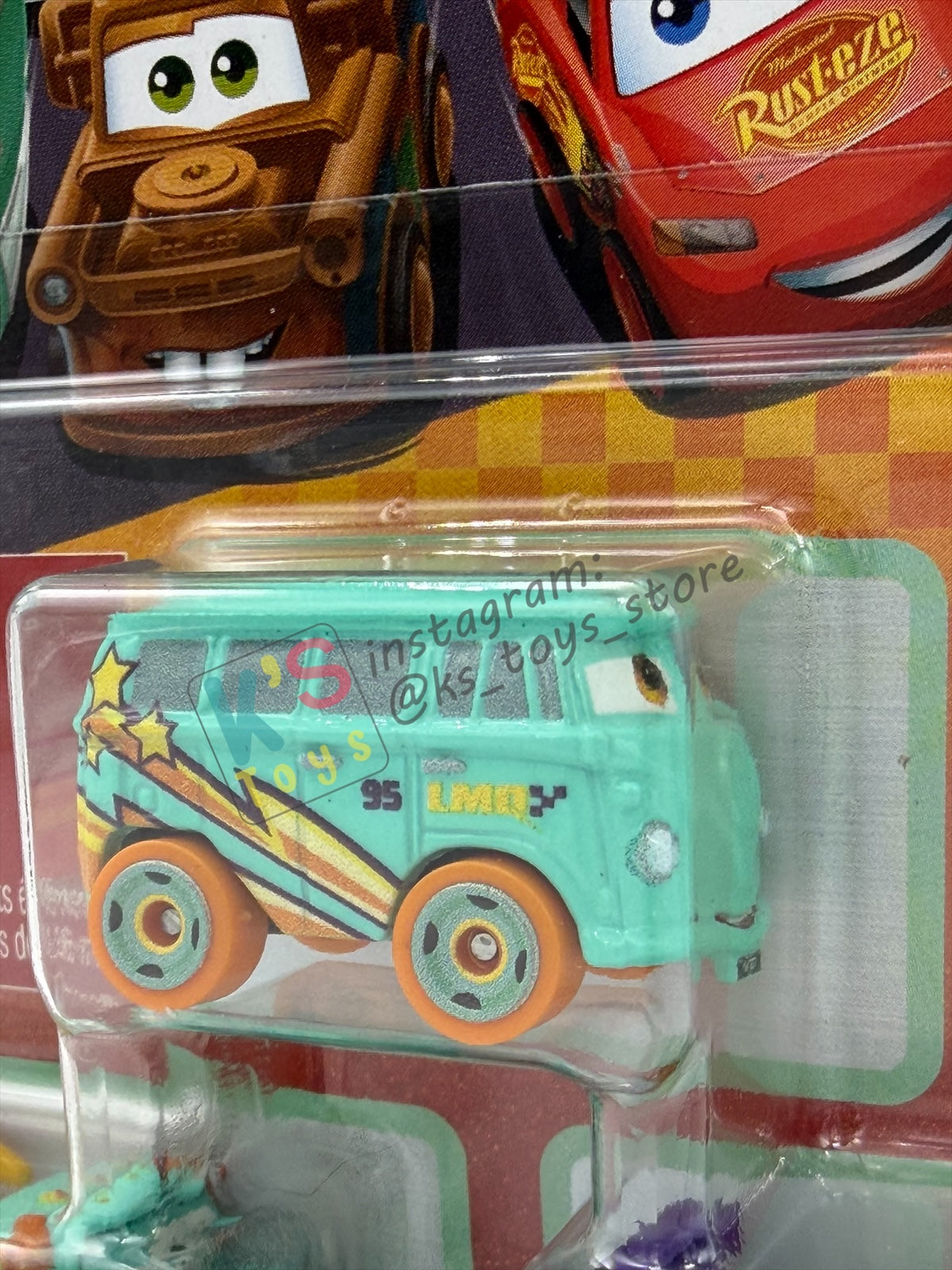 MINI RACERS DISNEY PIXAR CARS 3-PACK RACE TO CELEBRATE SERIES  "FILLMORE / MATER / WINGO"- 2026 NEW RELEASE - BNIP
