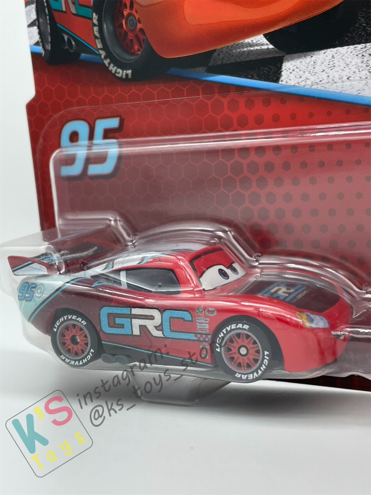 Disney Pixar Cars 1:55 2-Pack by Mattel, GRC LIGHTNING MCQUEEN and GRC SHU - BNIP