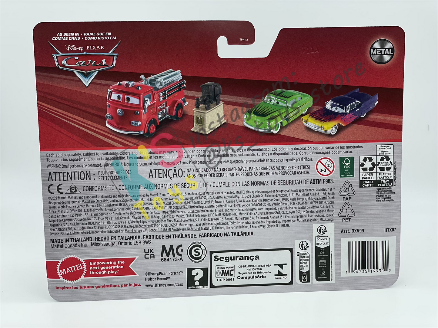 Disney Pixar Cars 1:55 2-Pack by Mattel, SALLY and LIGHTNING MCQUEEN - BNIP