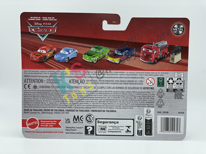 Disney Pixar Cars 1:55 2-Pack by Mattel, MATER with Big Hook and CACTUS LIGHTNING MCQUEEN - BNIP