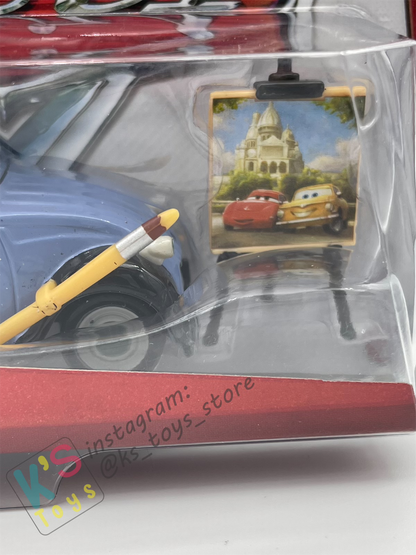 Rare Disney Pixar Cars 1:55 by Mattel, Henry Motisse - Paris Tour - BNIP