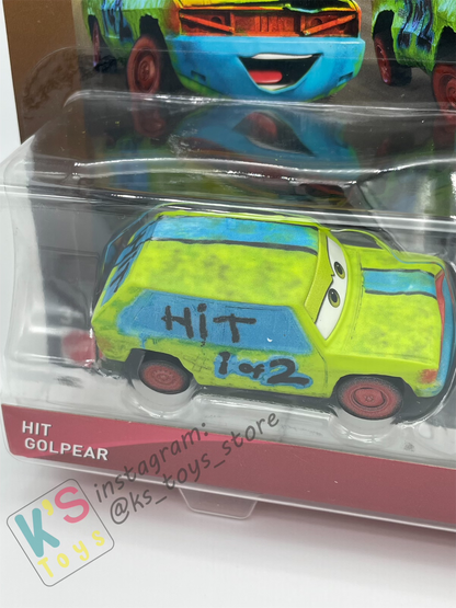 Disney Pixar Cars 1:55 by Mattel 2-Pack Thunder Hollows, Hit & Run - BNIP