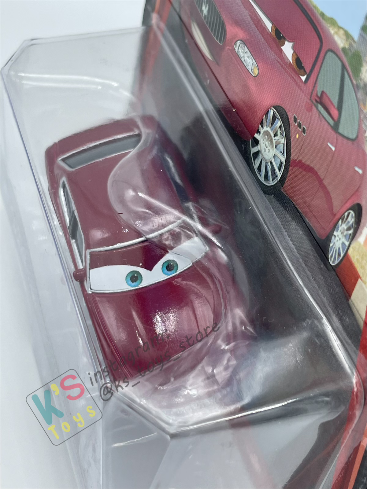 DISNEY PIXAR CARS BY MATTEL, CARLO MASERATI - CARS 2 - BNIP