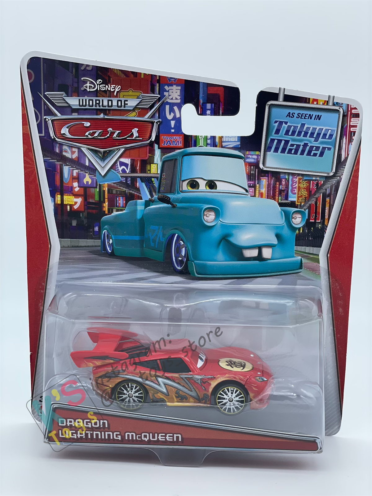 DISNEY PIXAR CARS BY MATTEL,  "DRAGON LIGHTNING MCQUEEN" - TOKYO MATER SERIES - BNIP