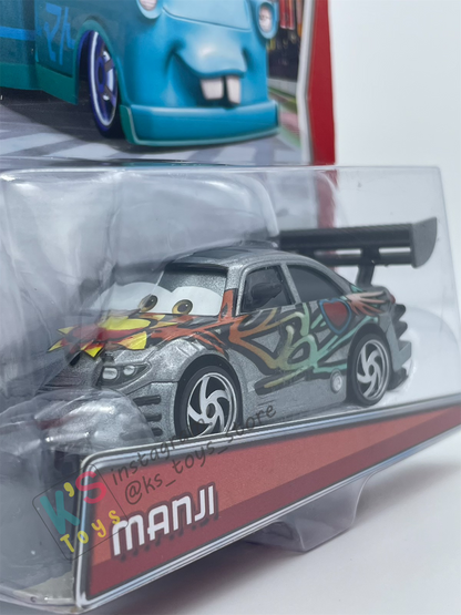 DISNEY PIXAR CARS BY MATTEL,  "MANJI" BROWN-EYED VARIANT - TOKYO MATER SERIES - BNIP