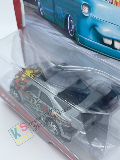 DISNEY PIXAR CARS BY MATTEL,  "MANJI" BROWN-EYED VARIANT - TOKYO MATER SERIES - BNIP