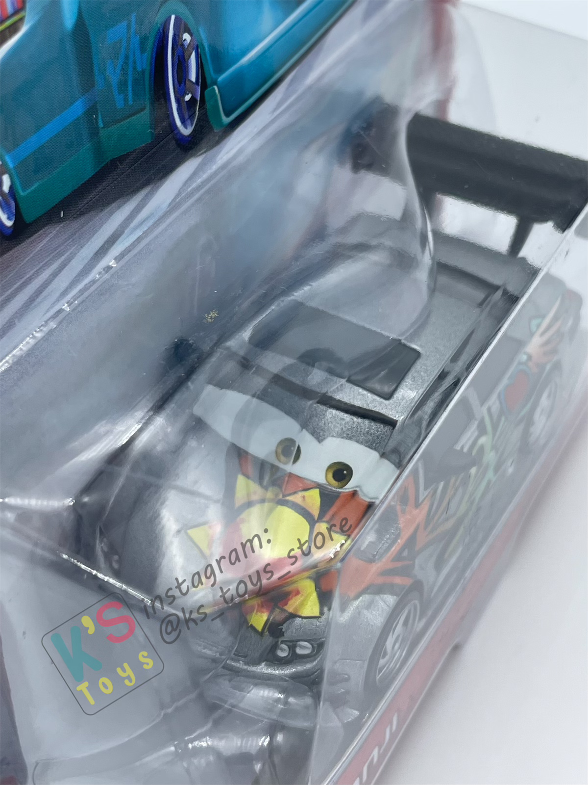 DISNEY PIXAR CARS BY MATTEL,  "MANJI" BROWN-EYED VARIANT - TOKYO MATER SERIES - BNIP