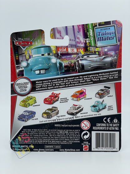 DISNEY PIXAR CARS BY MATTEL,  "PATOKAA" - TOKYO MATER SERIES - BNIP