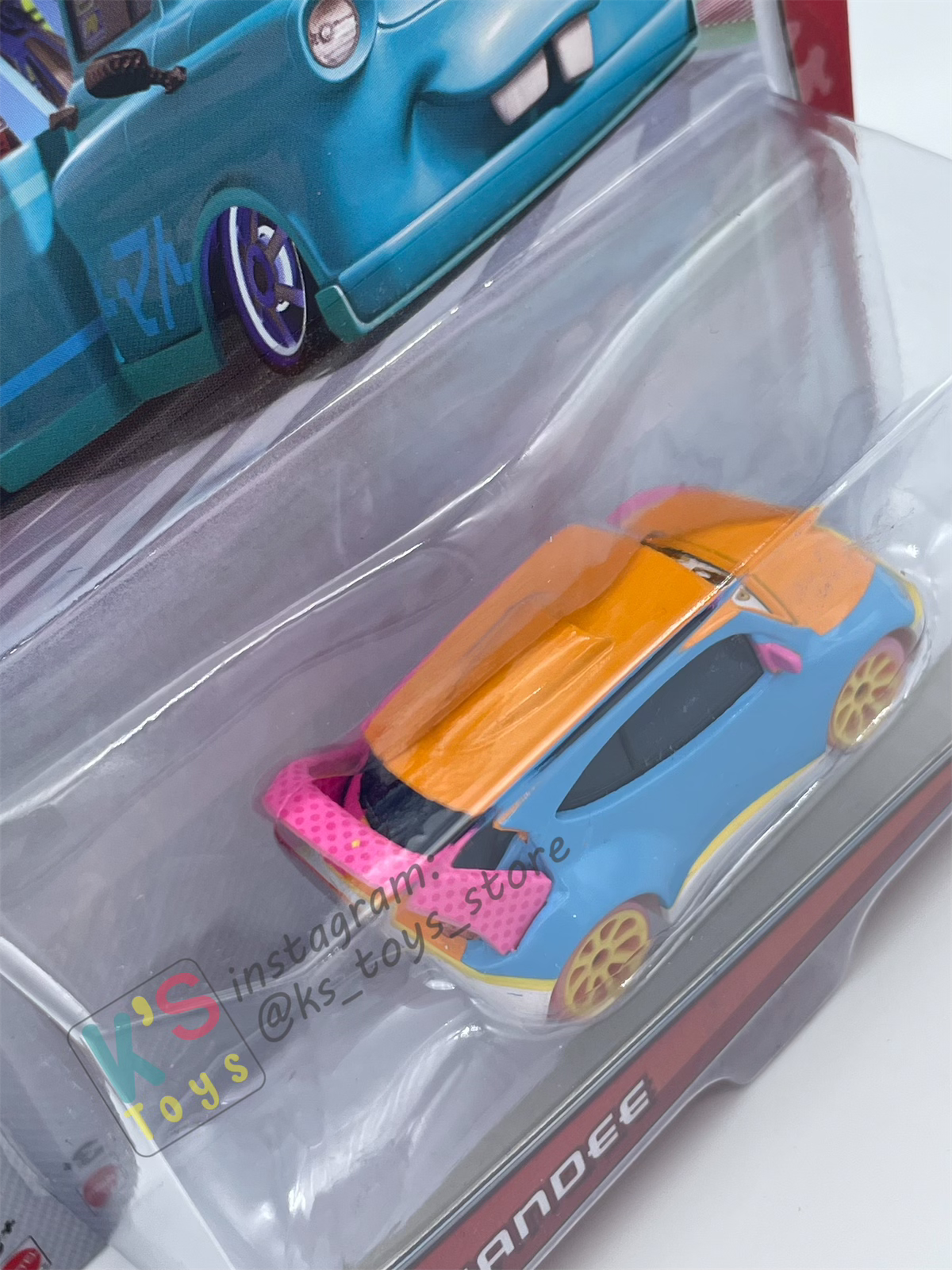 DISNEY PIXAR CARS BY MATTEL,  "KYANDEE" - TOKYO MATER SERIES - BNIP