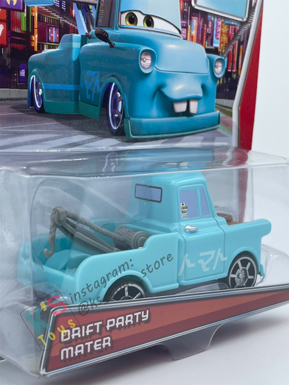 DISNEY PIXAR CARS BY MATTEL,  "DRIFT PARTY MATER" - TOKYO MATER SERIES - BNIP