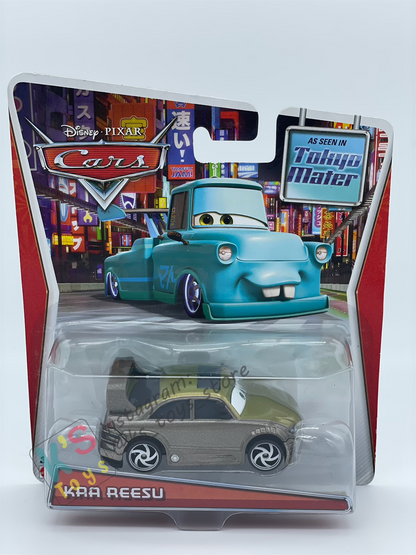 DISNEY PIXAR CARS BY MATTEL,  "KAA REESU" - TOKYO MATER SERIES - BNIP
