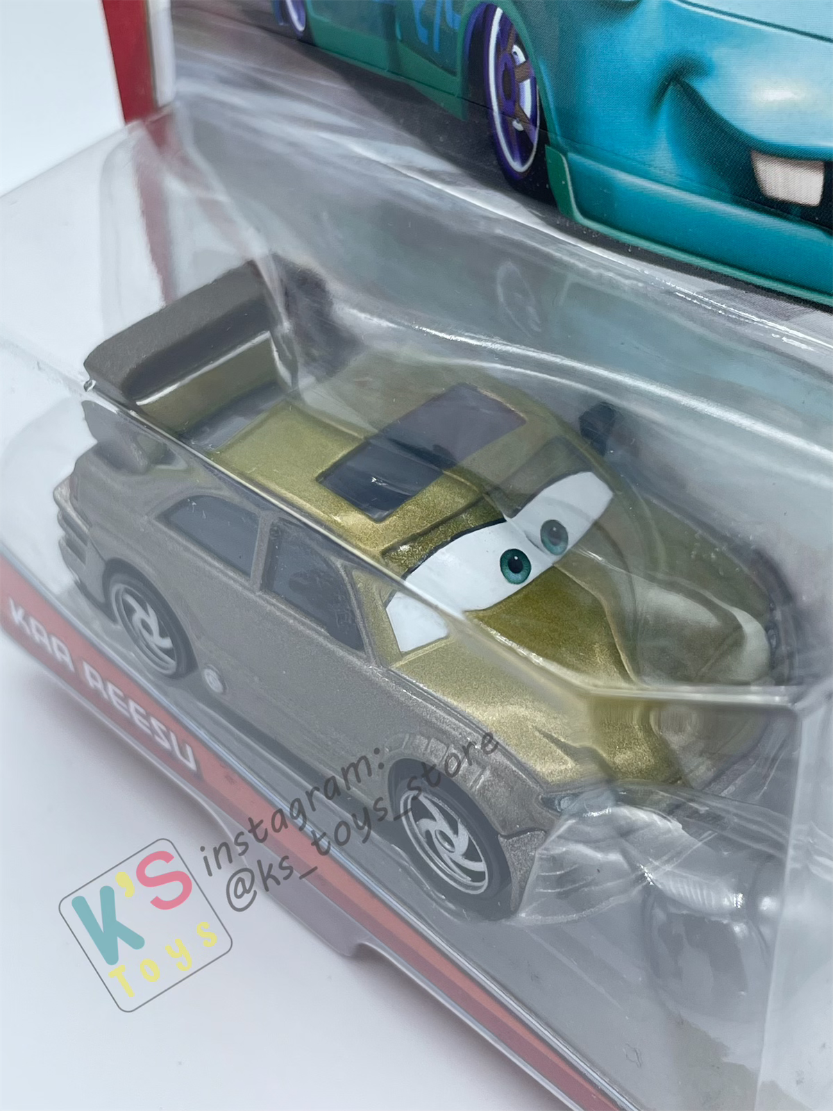 DISNEY PIXAR CARS BY MATTEL,  "KAA REESU" - TOKYO MATER SERIES - BNIP