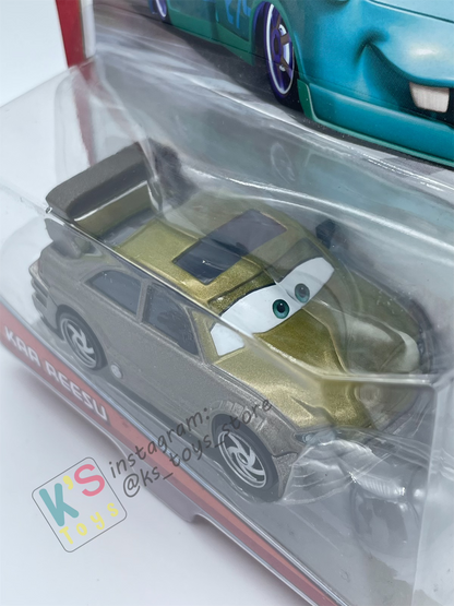 DISNEY PIXAR CARS BY MATTEL,  "KAA REESU" - TOKYO MATER SERIES - BNIP